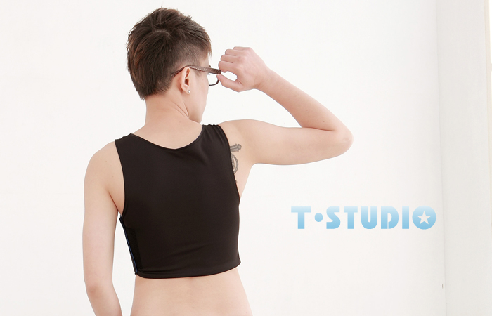 T-STUDIO-VCOOL涼感體驗粘式半身束胸內衣